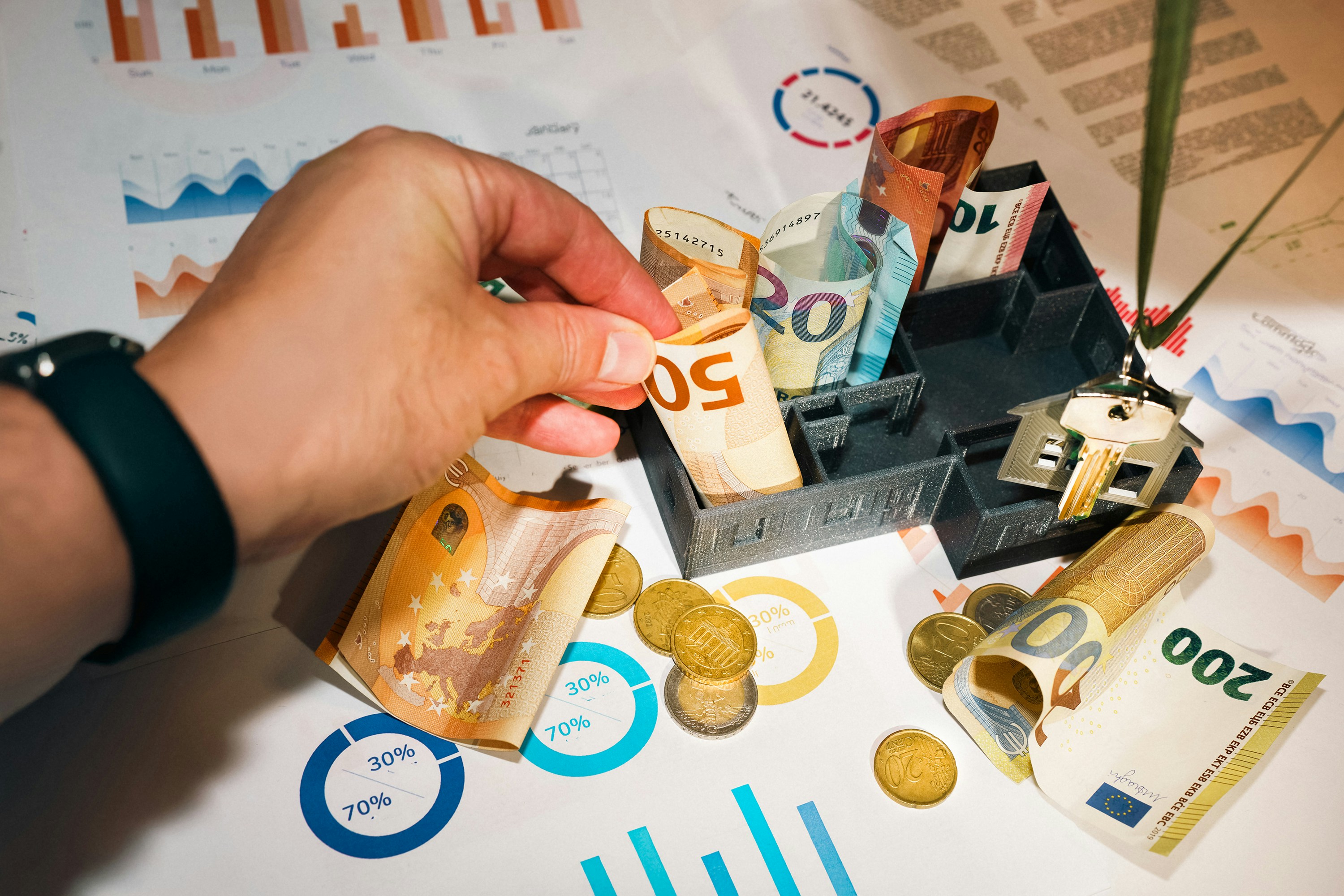 Illustration of a calendar or meeting agenda